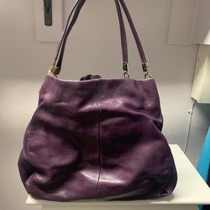 Large Coach shoulder bag